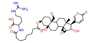 3-(N-Suberoyl argininyl)-hydroxybufotalinin